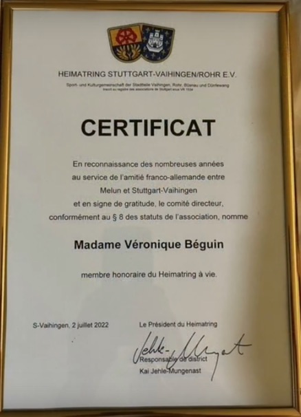 certificat