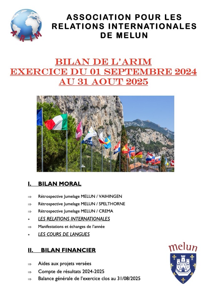 Bilan 1